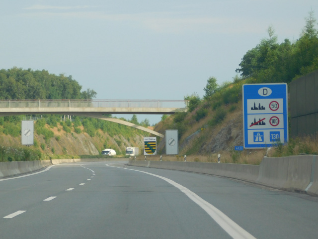 Dlnice A17 v Sasku