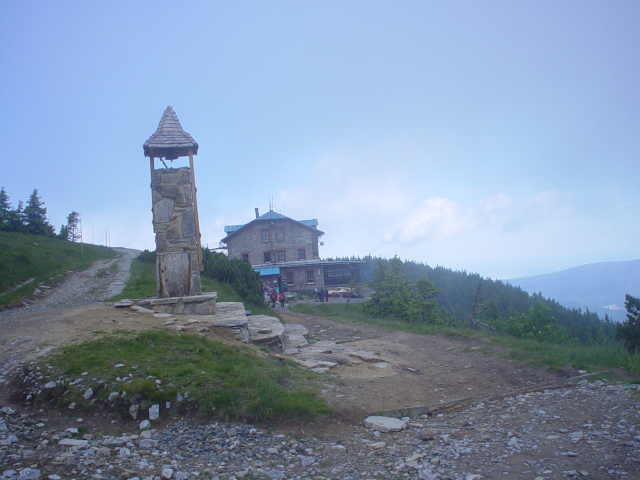 Zvonika a Chata Jiho na erku