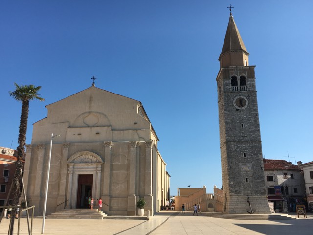 Parish Church and Bell Tower in Umag