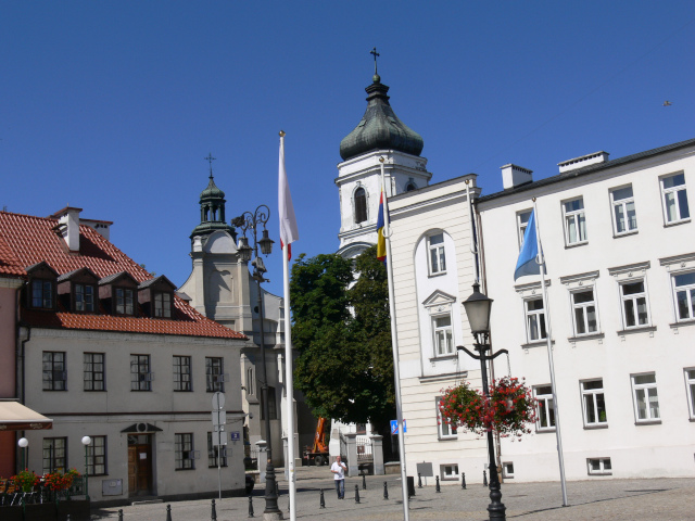Stary Rynek a kostel sv. Bartolomje