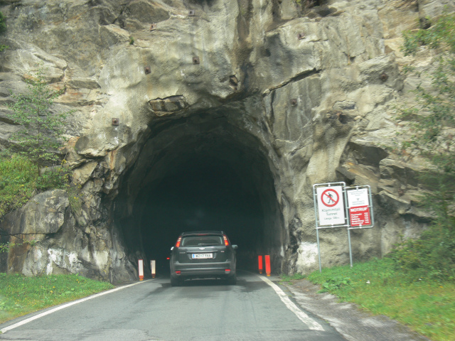 Klammfall Tunnel (138 m)