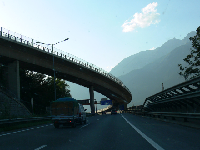 Spojka mezi A13 a A12 v Innsbrucku