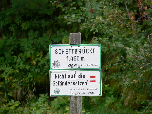 Schettbrcke (1460 m)