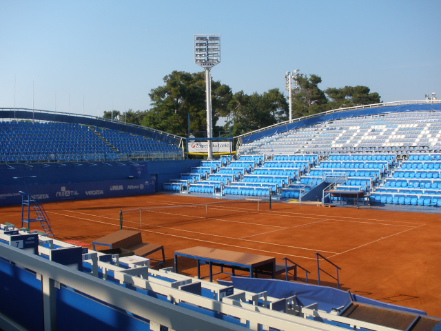 Central Tennis Court in Umag