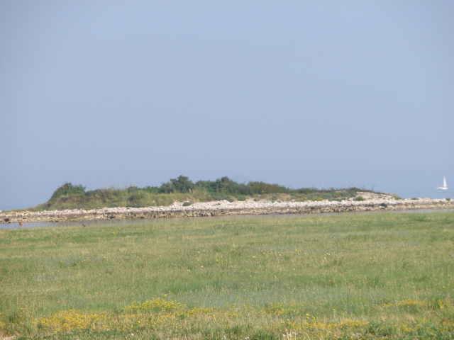Poloostrov s mskou ruinou Sipar