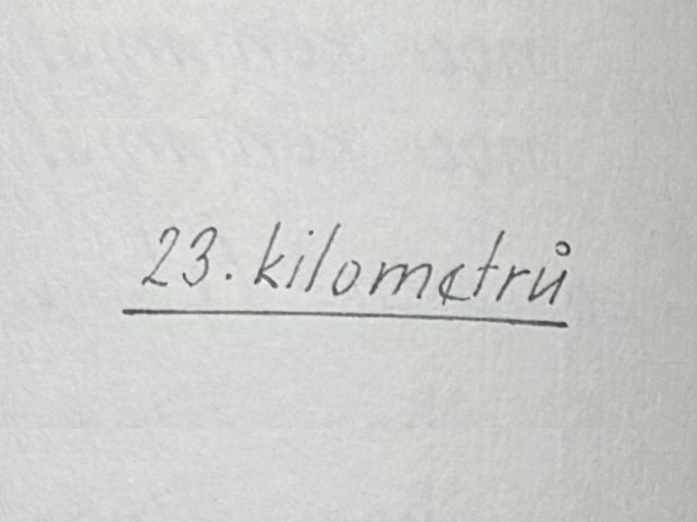 23 kilometr