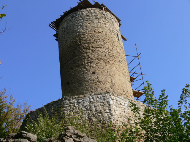 Zcenina hradu Cimburk