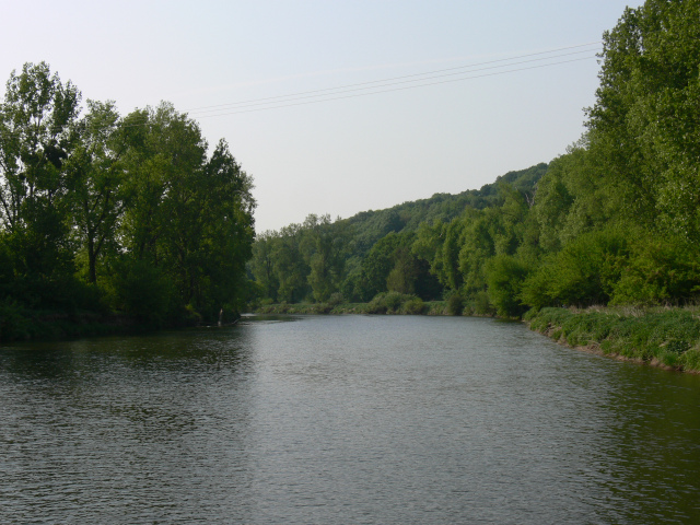 Morava River near Otrokovice