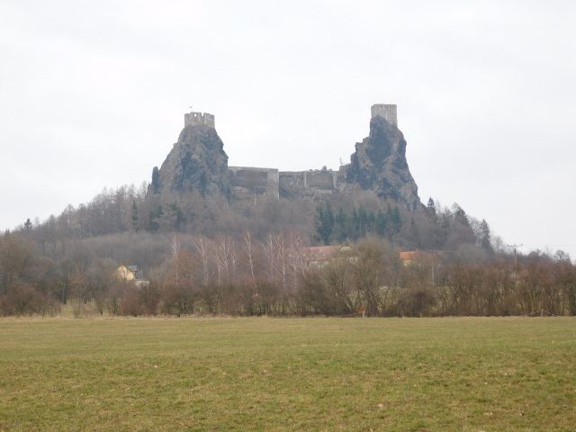 Zcenina hradu Trosky