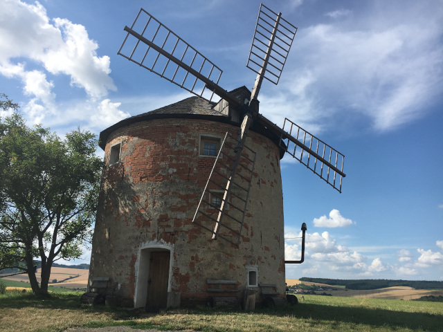 Windmill near Kunkovice