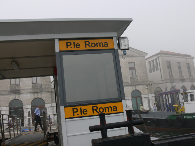 Zastávka vaporetta Piazzale Roma