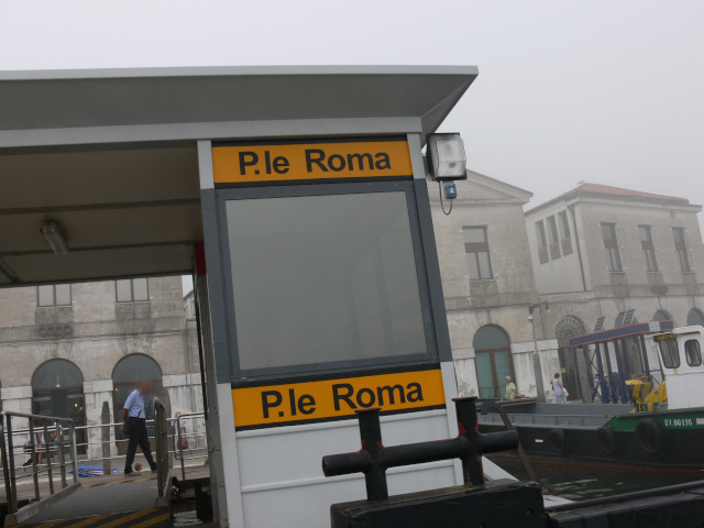 Zastvka vaporetta Piazzale Roma