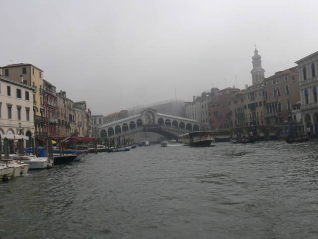 Velk kanl a Ponte di Rialto