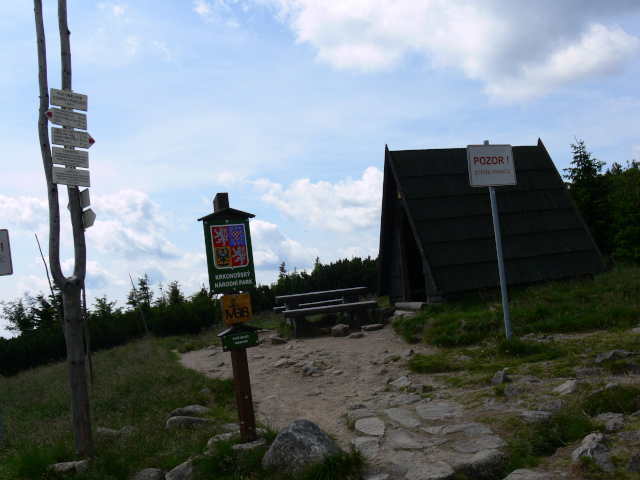 Rozcestnk Pod Smlcem (1360 m)