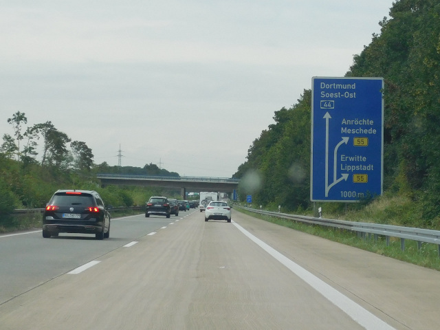 A44 u exitu 58 Erwite / Lippstadt