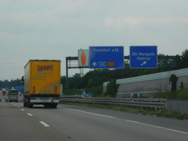 A2 u exit DO Mengede / Waltrop