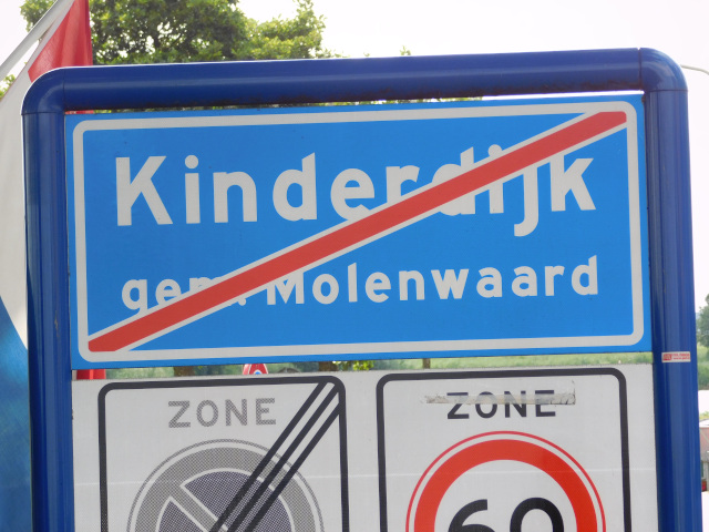 Konec obce Kinderdijk