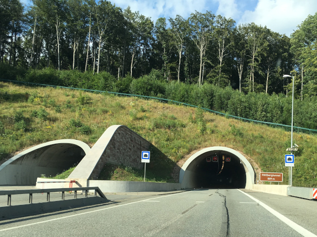 Hllbergtunnel (849 m)