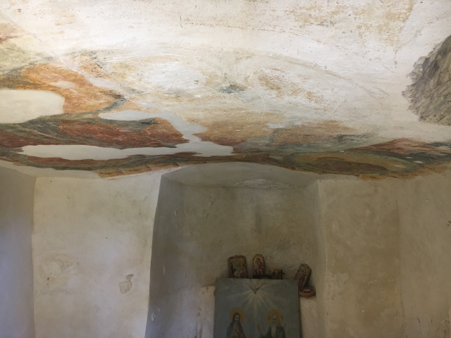 Freska Nanebevstoupení Páně