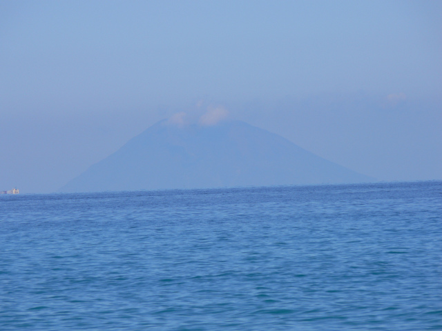 Stromboli ze Spiaggia Salamite