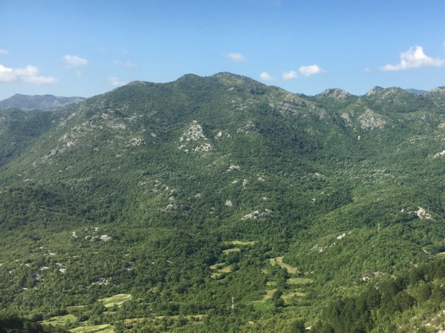Údolí pod Cetinje