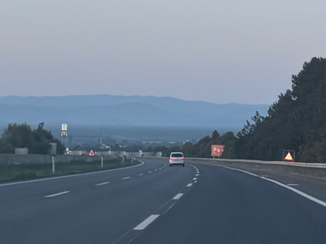 Dlnice A2 u Bad Fischau