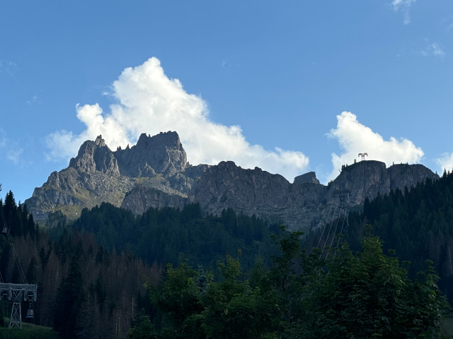 Mesola (2727 m) a Sass Ciapel (2557 m)