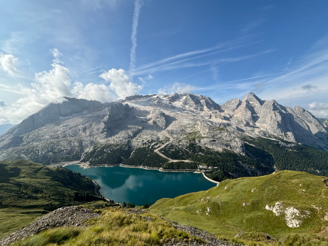 Marmolada a Lago di Fedaia