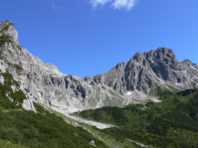 Horsk sedlo Steiglpass (2018 m)