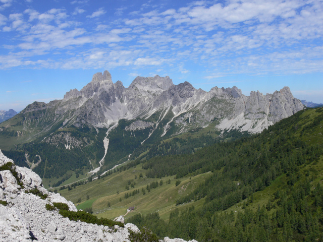 Bischofsmtze, Growand a Kopfwand