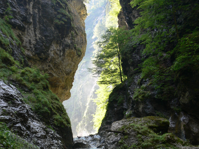 Lichtensteinklamm a Lammerklamm