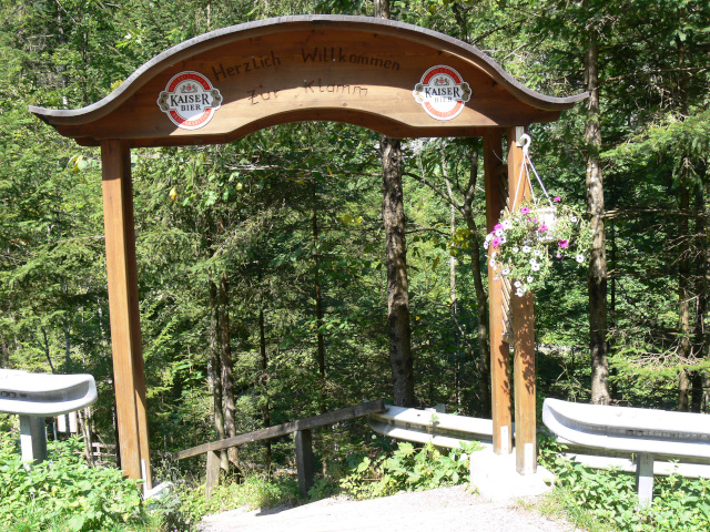 Vstup do Lammerklamm