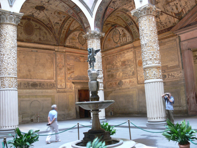 Arkády v Palazzo Vecchio