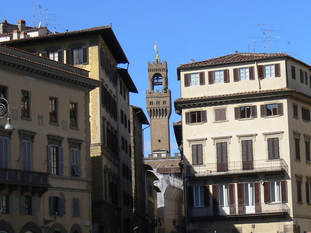 Palazzo Vecchio z Piazza Santa Croce