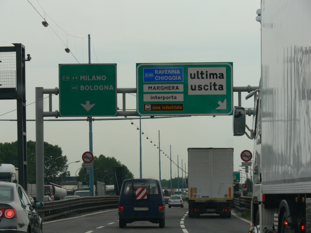 Sjezd na silnici SS309