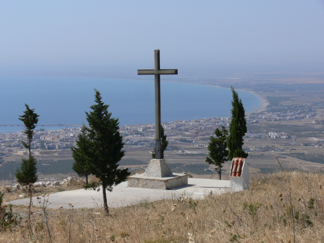Kříž nad Vallone Pulsano