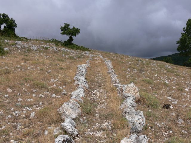 Cesta na Monte Calvello