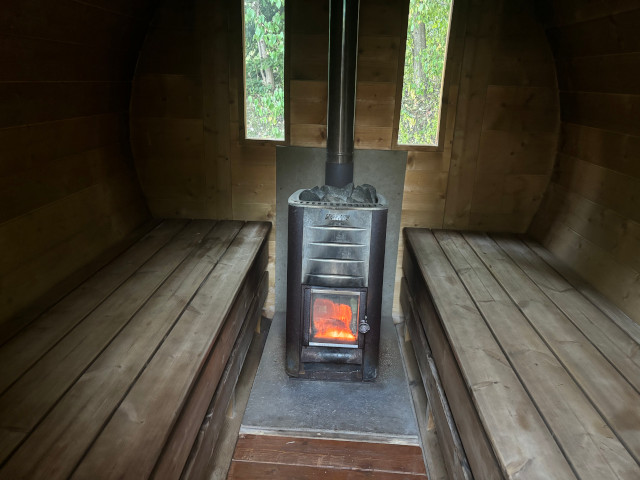 Roztopen finsk sauna