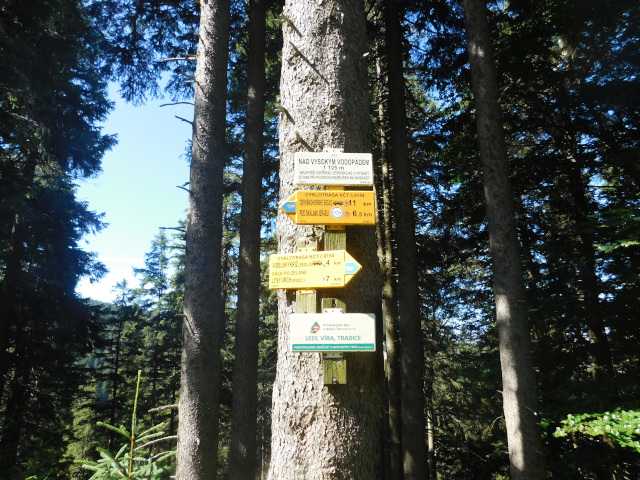 Nad Vysokm vodopdem (1125 m)