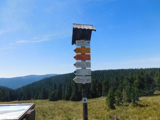 Rozcestnk u vcrny (1315 m)