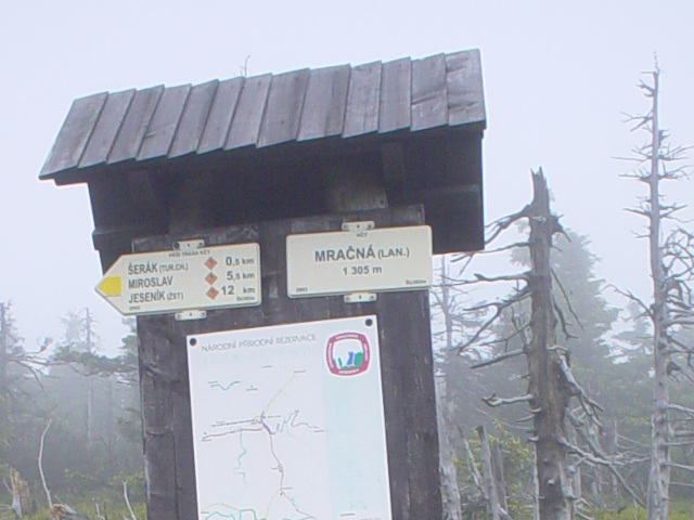 Mračná - lanovka (1305 m)