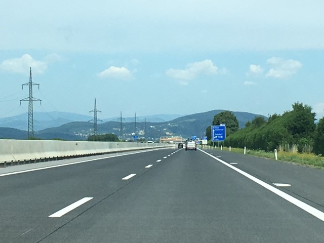 Dálnice A9 před Graz