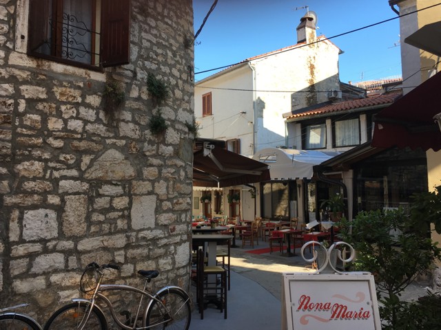 Rijeka Street in Umag