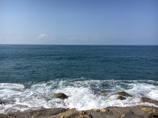 Stone beach