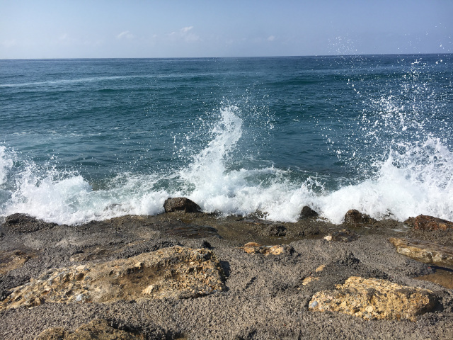 Stone beach