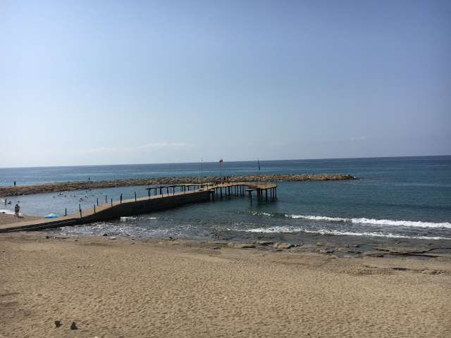 Pier at the diving center