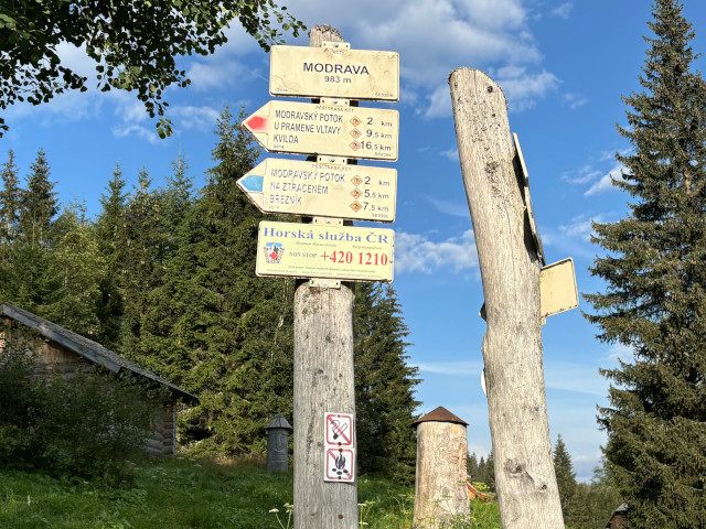 Modrava (983 m)