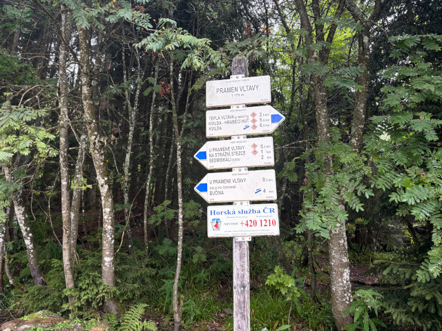 Pramen Vltavy (1170 m)