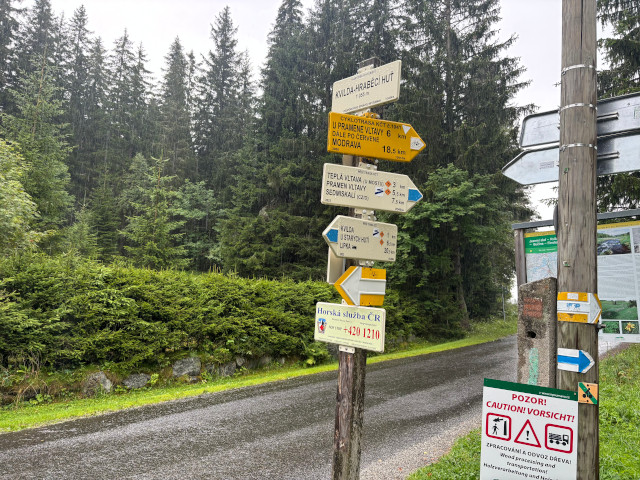 Kvilda - Hrabc Hu (1055 m)