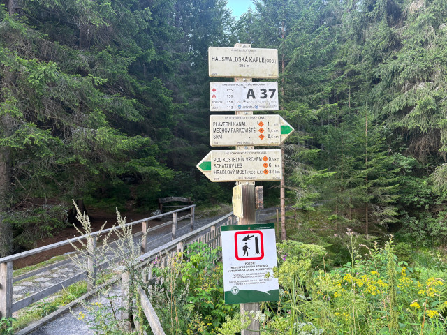 Hauswaldsk kaple odboka (894 m)